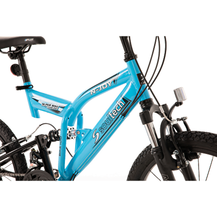 Soultech BIKE10M N-Joy Çocuk Bisikleti Mavi-Siyah 20’’