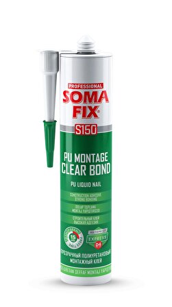 SOMAFİX PU MONTAJ YAP.PLASTİK 310 ML S150-P24