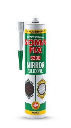 Somafix Ayna Silikonu Şeffaf 280ML S280