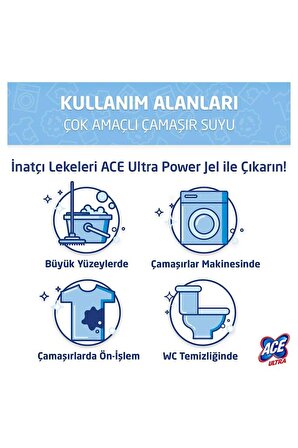 ACE Ultra Yoğun Kıvamlı Çamaşır Suyu Fırsat Paketi x 12 Adet