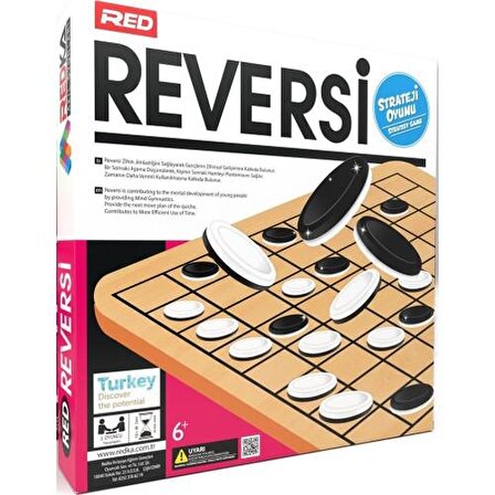 Redka Reversi Akıl Oyunları Lisanslı Orijinal Ürün Red Reversi