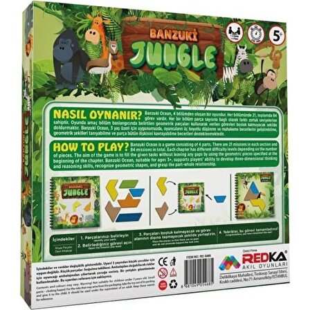 Redka Banzuki Jungle Lisanslı Ürün