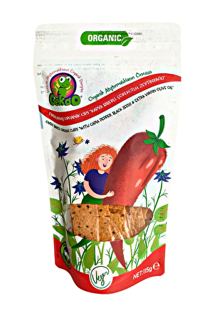 Gekoo Organik Fırınlanmış Kapyalı Çörekotlu Cips-Zeytinyağlı 115g