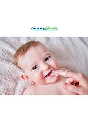 Silikon Bebek Parmak Diş Fırçası - 2 Adet