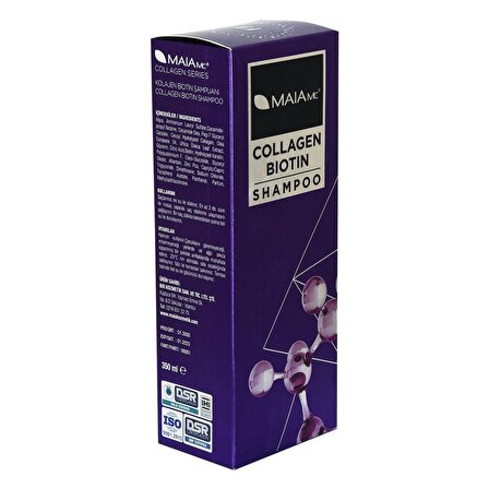 MaiaMc Collagen Biotin Şampuanı 350ML Kolajen Biotin Keratin