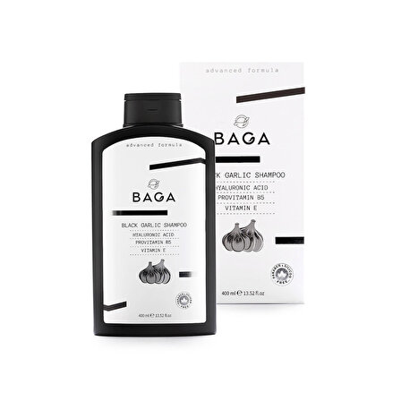 BAGA Siyah sarımsak özlü şampuan 400 ml