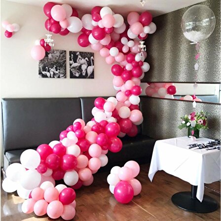 Balon Zinciri Aparatı 5 Metre Düğün Parti Doğum Günü Açılış İçin Arka Plan Dekorasyon Organizasyon