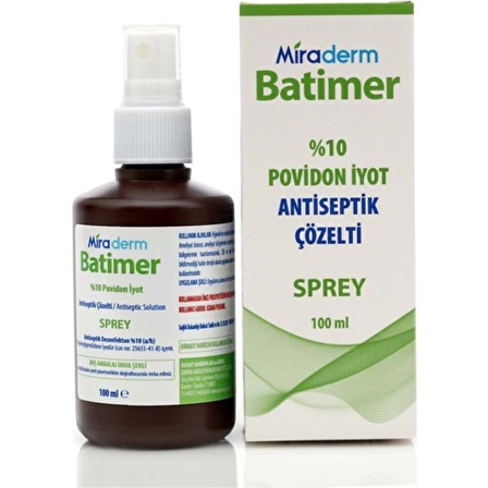 Batımer Antıseptık Çözelti Siprey 100Ml