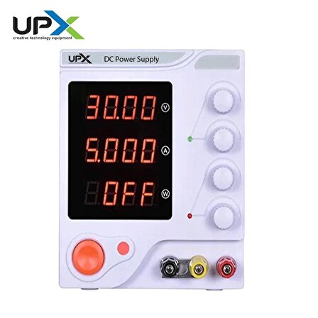 UPX K3005F 0-30Volt 0-5Amper Ayarlı Güç Kaynağı DC Power Supply