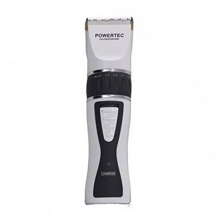 Powertec TR-3500 8 Başlıklı Şarjlı Kuru Saç-Sakal Çok Amaçlı Tıraş Makinesi 