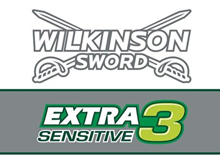 Wilkinson Sword Extra 3 Sensitive 8'li 3 Bıçaklı Tüm Cilt Tipleri İçin Kullan At Tıraş Bıçağı