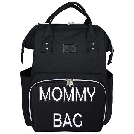 Stylo Star Mommy Bag Anne Bebek Bakım Sırt Çantası Siyah