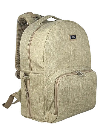 Stylo Duo Backpack Anne Çanta Bej