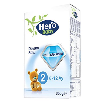 Hero Baby Nutradefense 2 Prebiyotik Devam Sütü 350 gr