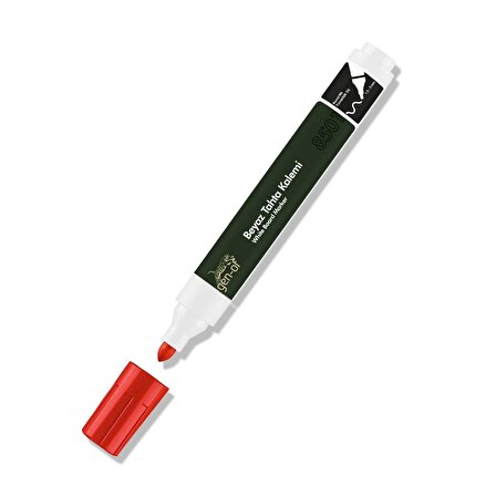 Gen-Of Beyaz Tahta Kalemi Siyah Mavi Kırmızı 6 Lü Set