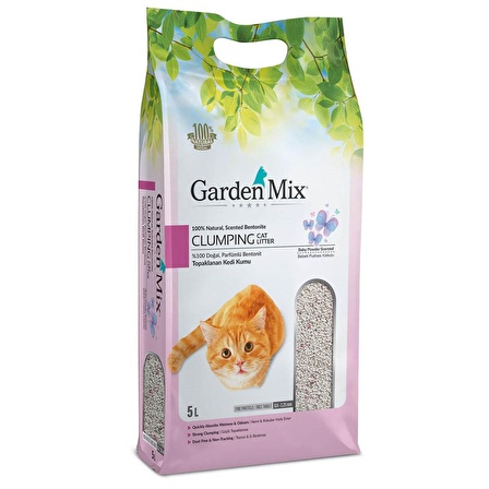 Gardenmix Bentonit Bebek Pudrası İnce 5L