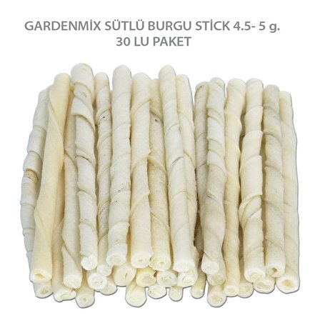 Gardenmix Sütlü Burgu Stick 5Gr. 30Lu Paket