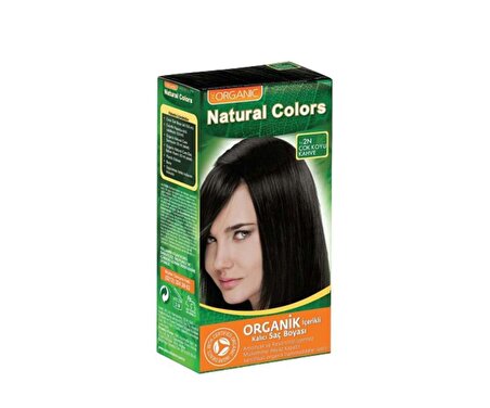 Natural Colors 2N Koyu Kahve Saç Boyası 50 ml