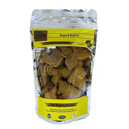 Organik Tam Buğday Bisküvisi (80 Gr) - Secret Farm