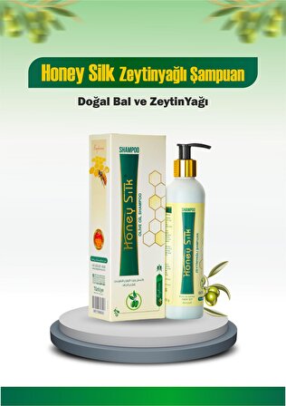 Propoleo: Honeysilk Zeytinyağlı Şampuan 250g