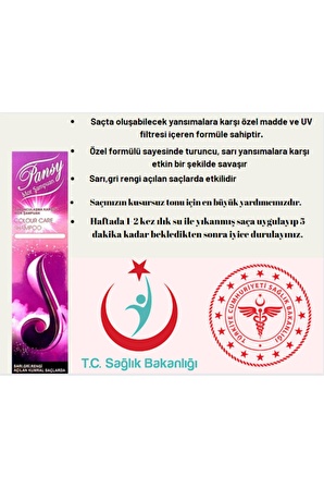 Pansy Turunculaştırma Karşıtı Mor Şampuan 400 ML