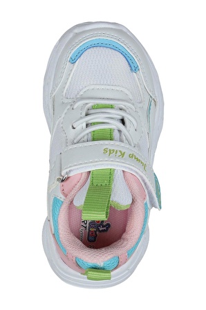 Jump 28122 Unisex Çocuk Sneaker Spor Ayakkabı Beyaz / Pembe