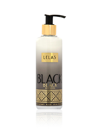 Lelas 1187 Black 250 ML Ünisex Vücut Losyonu 8681124611871