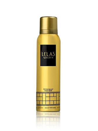 Lelas Golden Özel 4'lü Set 85 ML EDP Parfüm + Vücut Spreyi + Deodorant + Saç Spreyi