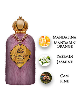 Osmanlı Oud Sultans HÜRREM The Cheerfull Edp 100 ML 4011 Kadın Parfümüü 8681124640116