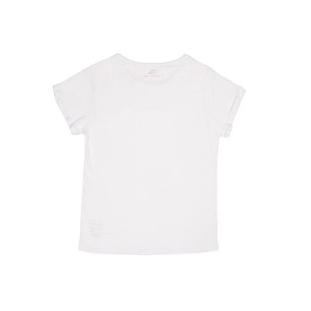 Biggdesign Faces Hope Kadın T-Shirt Beyaz-M