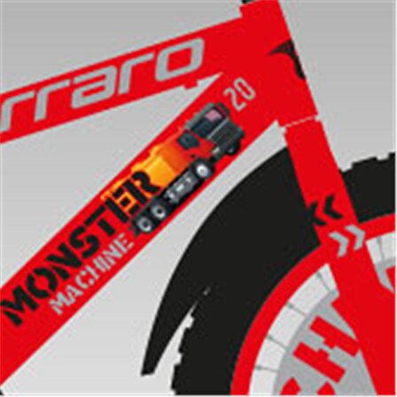  CARRARO MONSTER 20 JANT ÇOCUK BİSİKLETİ