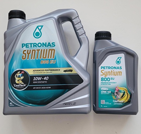 Petronas Syntıum 800 Eu 10W-40 4+1 Litre Motor Yağı