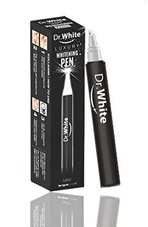Dr. White Luxury Whitening Pen Black Diş Beyazlatma Kalemi 2 ml