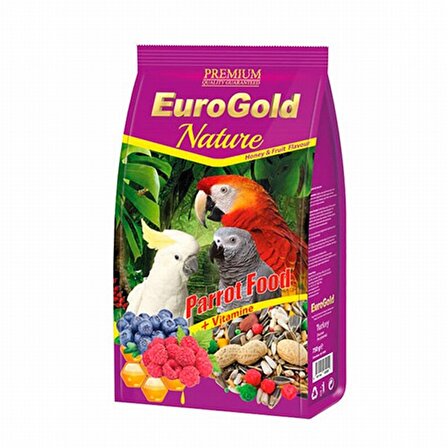 Eurogold Nature Ballı - Meyveli 750 Gr Papağan Yemi 