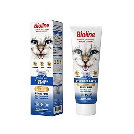 Bioline Sterilised Paste Cat Kısır Kedi Ek besin 100 Gr