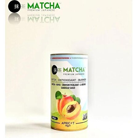 Matcha Kayısı Aromalı L-Carnitine Detox Çayı
