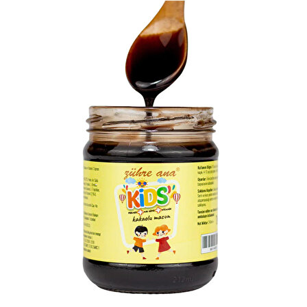 Zühre Ana Kids Arı Sütü Pekmez Bal ve Vitamin Katkılı Kakaolu Macun 240 ml 2 ADET