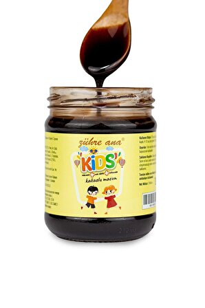 Zühre Ana Kids Çocuklar Için Özel - Arı Sütü, Pekmez, Bal Ve Vitamin Katkılı Kakaolu Macun