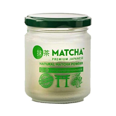 Matcha Premium Japanese Matcha Tozu Natural Powder Maça Çayı 50GR x 2 Kutu