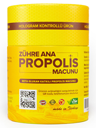 Zühre Ana Propolis Macunu - Beta Glukan ve Ginseng Katkılı