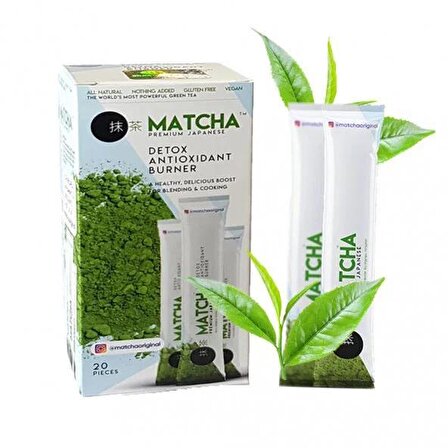 Matcha Premium Japanese Zayıflama Detox Çayı 20x10-8gr