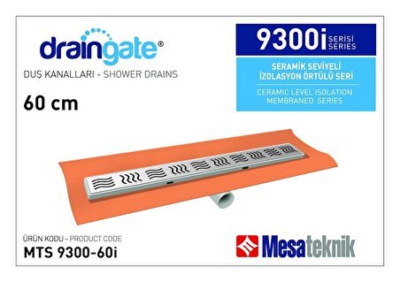 Mesateknik Draingate® Seramik Seviyeli İzolasyon Örtülü Serisi MTS 9300 60İ
