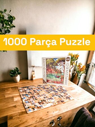 Lisanslı Watching Coast Jack Stansfield 1000 Parça High Quality Puzzle Yetişkin Ve Çocuklar Için