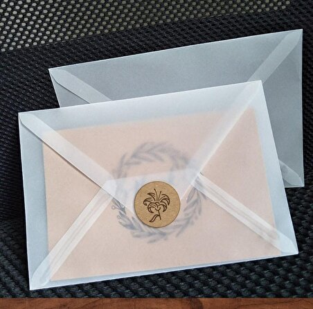20 Adet 30 Mm Çiçek Temalı Yuvarlak Sticker Ürün Ambalaj Paket Düğün Davetiye Zarf Etiketi