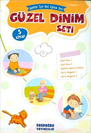 Güzel Dinim Eğitim Seti (5 Kitap) - Dostdoğru Yayınları