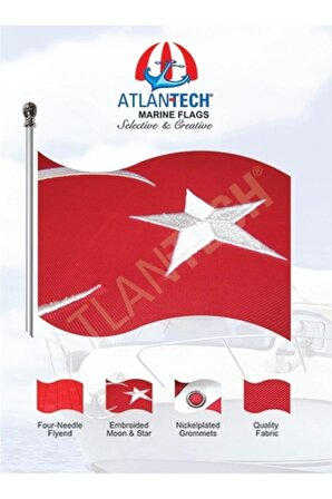 Marin Bayraklar Tr-marıne Flags Tr - Türk Bayrağı 100x150cm