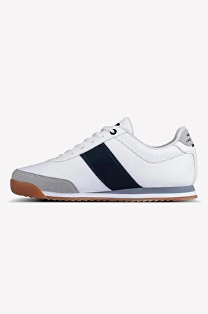 Lescon Flint Sneakers 23NAE00FLITM029 Beyaz/Lacivert Erkek Günlük Spor Ayakkabı