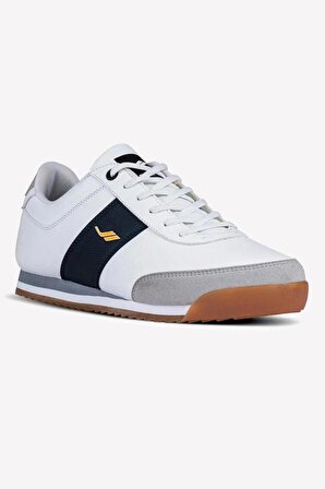 Lescon Flint Sneakers 23NAE00FLITM029 Beyaz/Lacivert Erkek Günlük Spor Ayakkabı
