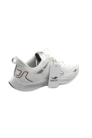 Lescon Zoom 2 Erkek Koşu Spor Ayakkabı Beyaz