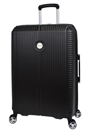 Lüx Abs 3'lü Valiz Seti Siyah PC6500